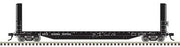 Atlas HO Scale AC 51'6-Inch Bulkhead Flatcar – 20007088– product image 1