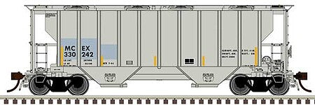Atlas HO Scale MCEX Portec 3000 Covered Hopper – 20007118– product image