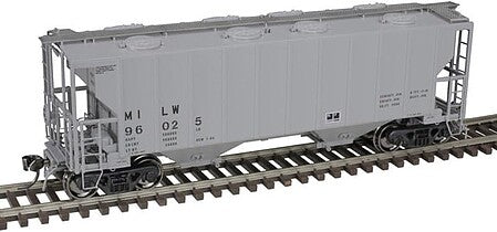 Atlas HO Scale MILW Portec 3000 Covered Hopper – 20007122