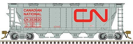 Atlas HO Scale Canadian National Noodle Slab Side Hopper – 20007163– product image