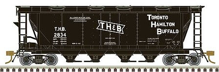 Atlas HO Scale Toronto Hamilton & Buffalo Slab Side Hopper – 20007169– product image