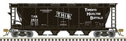 Atlas HO Scale Toronto Hamilton & Buffalo Slab Side Hopper – 20007169– product image 1