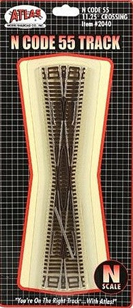 Atlas N Scale 11.25-Degree Crossing – 2040