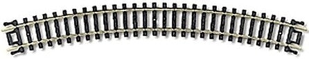 Atlas N Scale 19-Inch Radius Curve Track 100-Piece Bulk Box – 2516