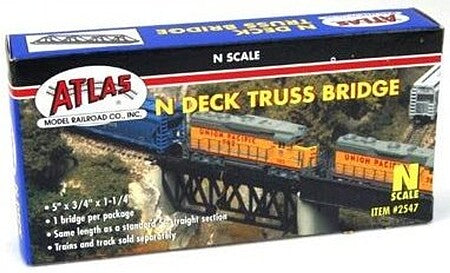 Atlas N Scale Deck Truss Bridge – 2547– product image