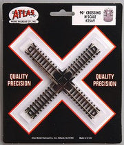 Atlas N Scale 90-Degree Crossing – 2569– product image 1