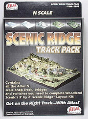 Atlas N Scale Scenic Ridge Track Pack – 2588– product image 1