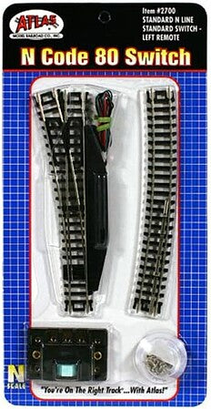 Atlas N Scale Standard Left Remote Switch – 2700