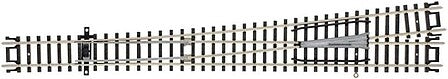 Atlas N Scale Code 80 #8 Custom-Line Left Turnout – 2755