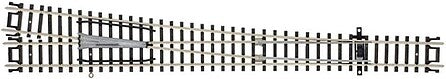 Atlas N Scale Code 80 #8 Custom-Line Right Turnout – 2756– product image
