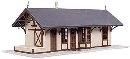 Atlas N Scale Maywood Station Kit Tan/Brown – 2848