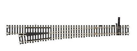 Atlas HO Scale Code 100 #8 Mark IV Turnout – Left – 0285– product image