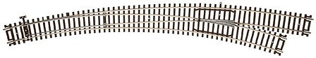 Atlas HO Scale Code 100 Custom-Line Curved Turnout – Right – 0288