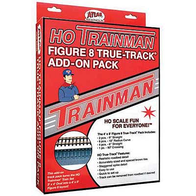 Atlas HO Scale Figure 8 True-Track Expansion Pack – 0029