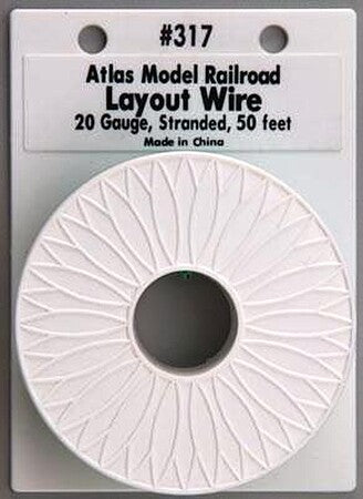 Atlas Green Layout Wire 20 AWG 50 ft – 0317– product image