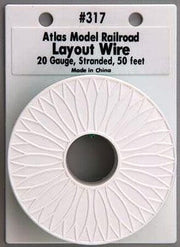 Atlas Green Layout Wire 20 AWG 50 ft – 0317– product image 1