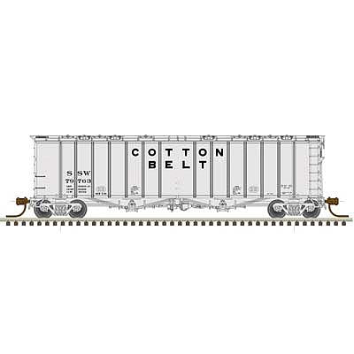 Atlas N Scale 4180 Airslide Covered Hopper, Cotton Belt #79763 – 50005816 exact product image