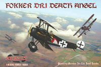 Atlantis Fokker Dr.I Death Angel 1:48 model kit box art