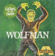 Atlantis Wolf Man 1:8 glow in the dark model kit box
