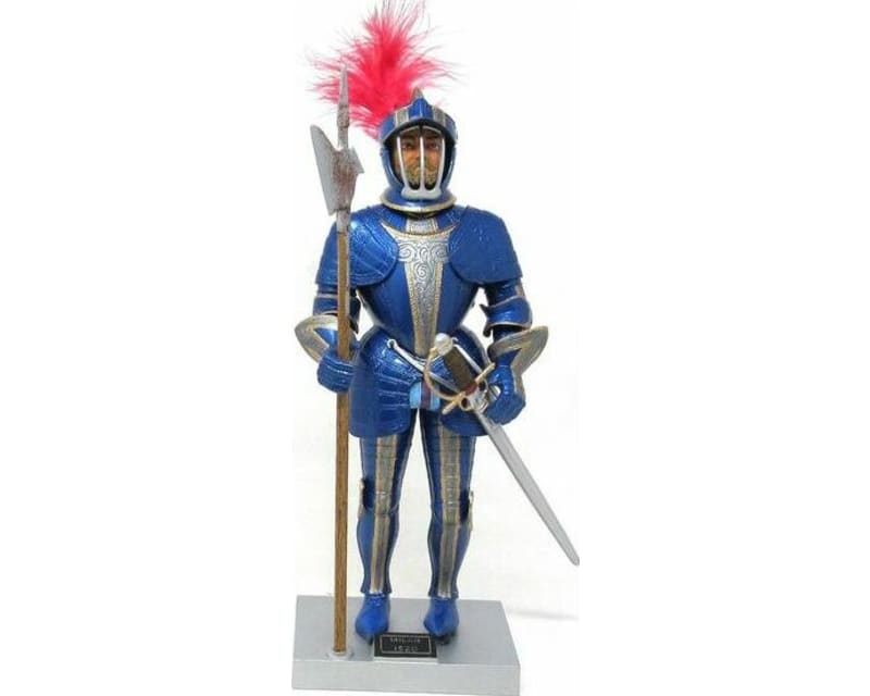 Atlantis Blue Knight of Milan 1:8 scale model kit