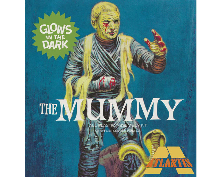 Atlantis Lon Chaney Jr. The Mummy 1:8 glow model kit