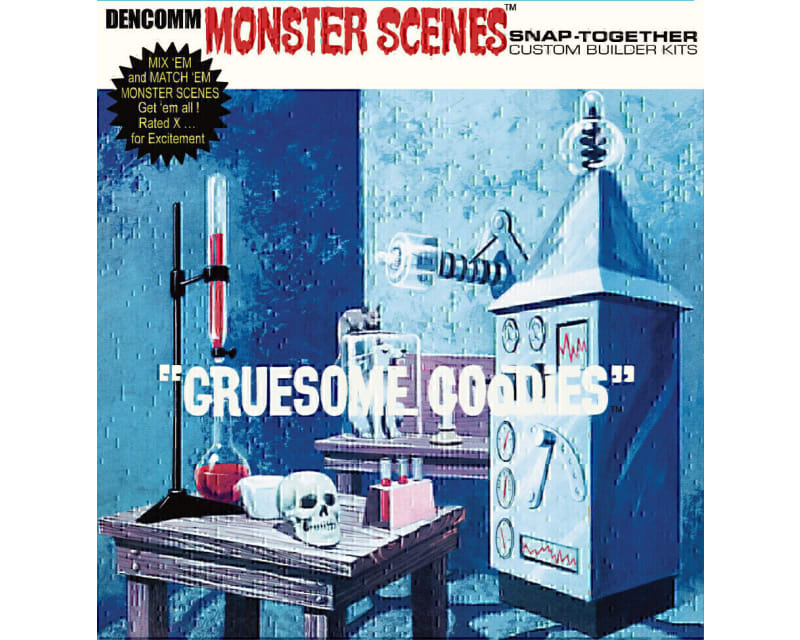 Atlantis Monster Scenes Gruesome Goodies 1:13 model kit