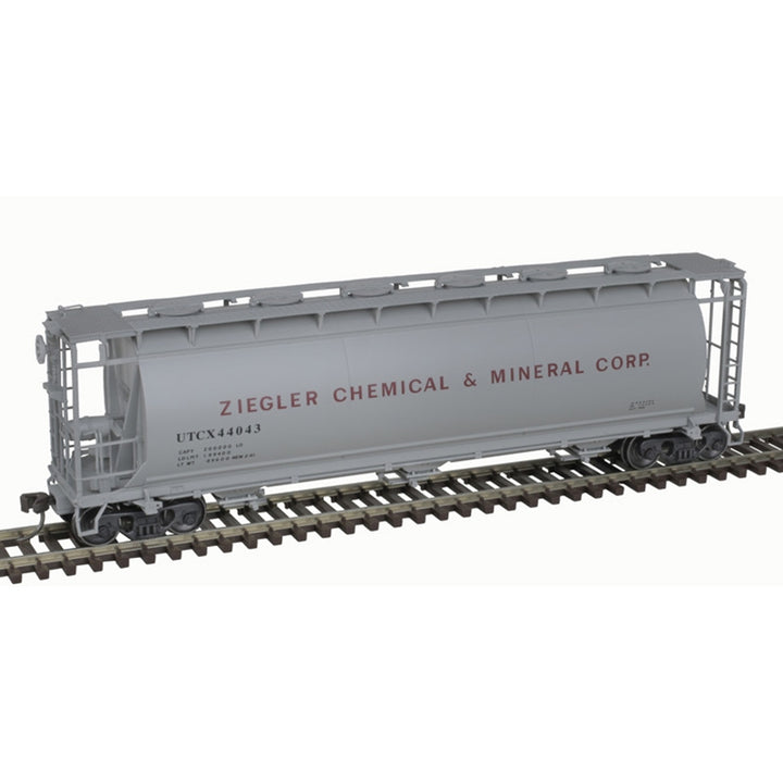 Atlas HO 3-Bay Cylindrical Hopper Ziegler Chemical #44045