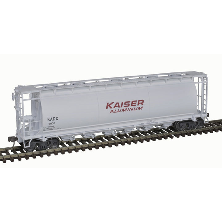 Atlas HO 6-Bay Cylindrical Hopper Kaiser Aluminum #5029