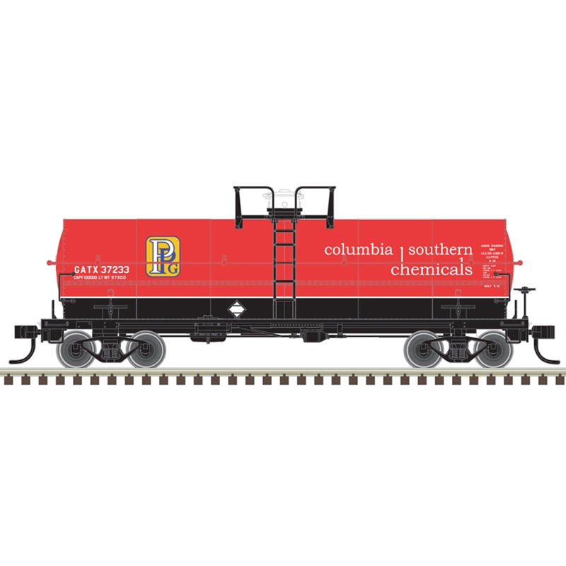 Atlas HO Master 11,000-Gallon Tank Car PPG GATX #37233– product image