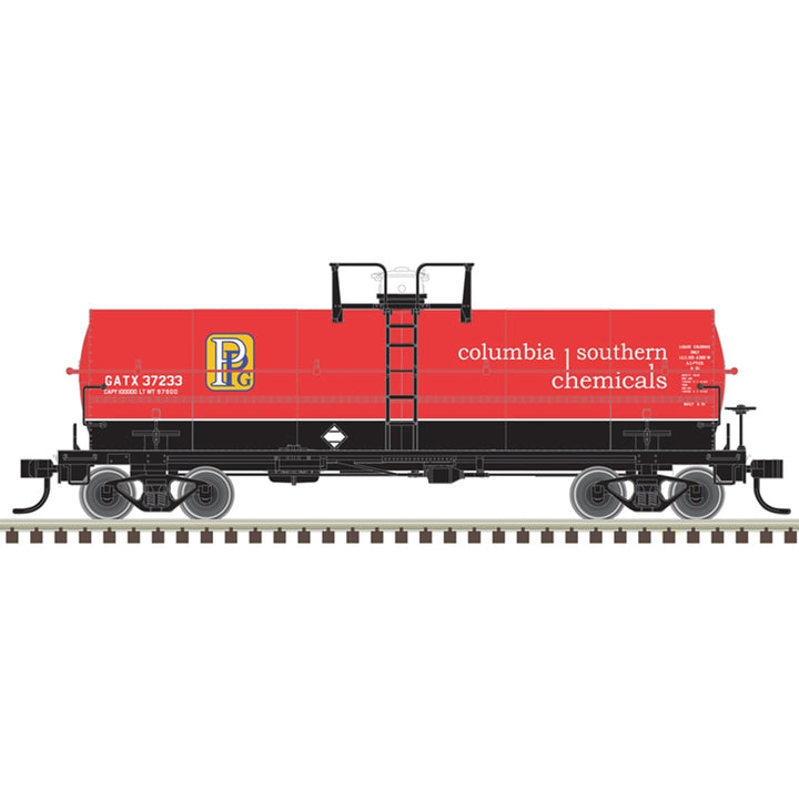 Atlas HO Master 11,000-Gallon Tank Car PPG GATX #37233