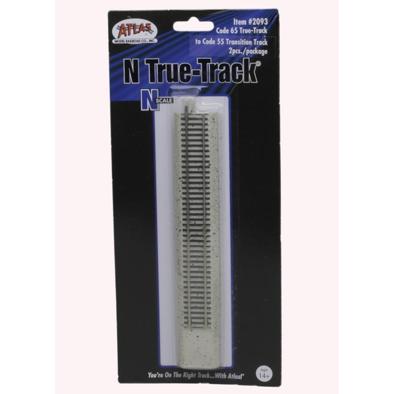 Atlas N Code 55 Transition Track — 2 Pack– product image