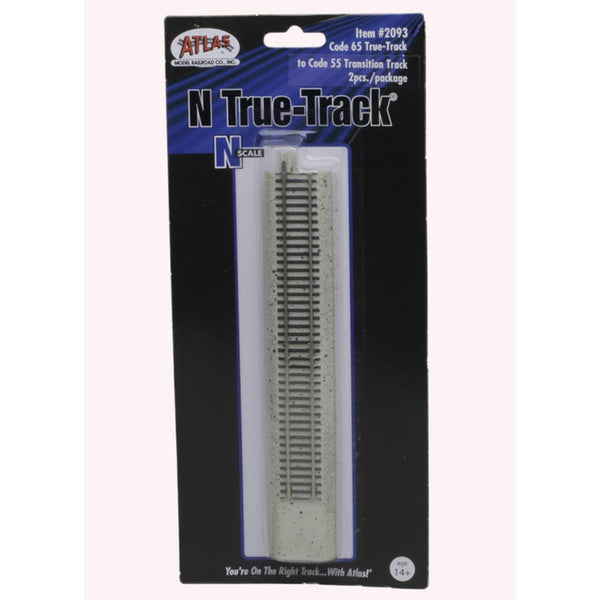 Atlas N Code 55 Transition Track — 2 Pack