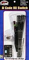 Atlas N Scale Code 80 number 6 remote right switch 2705