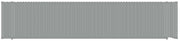 Atlas 50003831 N scale undecorated 45-foot standard-height container, one gray container from the three-pack