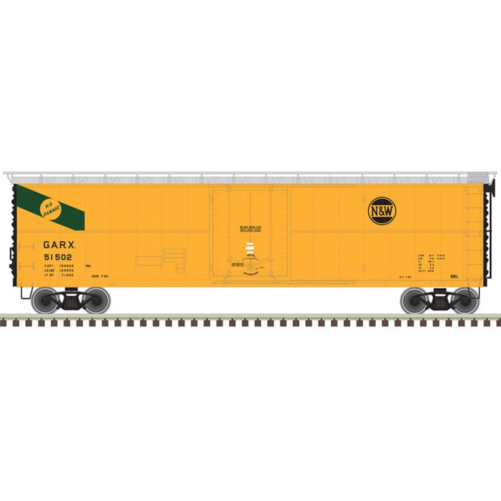 Atlas HO 50-foot GARX reefer Norfolk & Western #51504