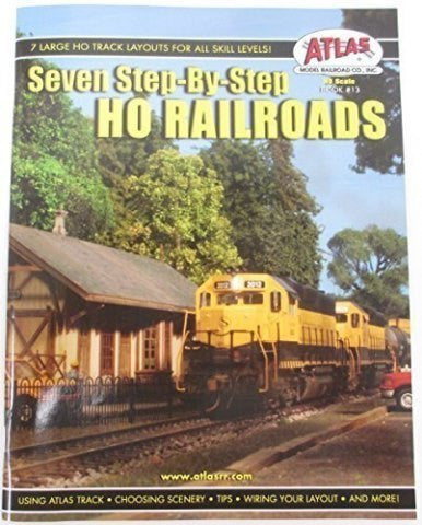 Atlas Seven Step-by-Step HO Railroads book #0013