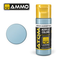 AMMO by Mig Jimenez MIG20121 ATOM Air Superiority Blue (FS35450) 20 mL acrylic paint — exact product image