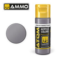 AMMO by Mig Jimenez MIG20147 ATOM Grauviolett RLM75 (FS26295) 20 mL acrylic paint — exact product image