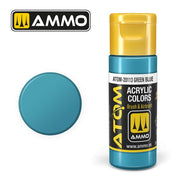 AMMO by Mig Jimenez MIG20113 ATOM Green Blue 20 mL acrylic paint — exact product image