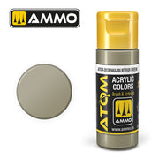 AMMO by Mig Jimenez MIG20139 ATOM Nakajima Interior Green 20 mL acrylic paint — exact product image