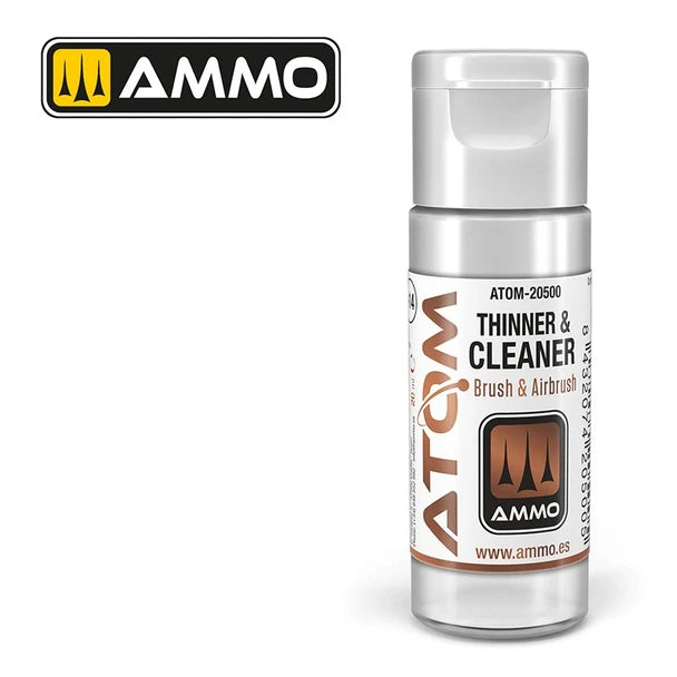 AMMO by Mig Jimenez ATOM Thinner and Cleaner 20500 20 ml bottle