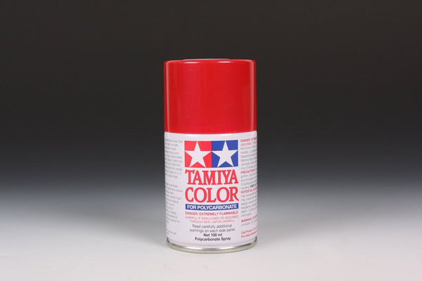 Tamiya PS-15 Metallic Red Polycarbonate Spray Paint — exact product reference