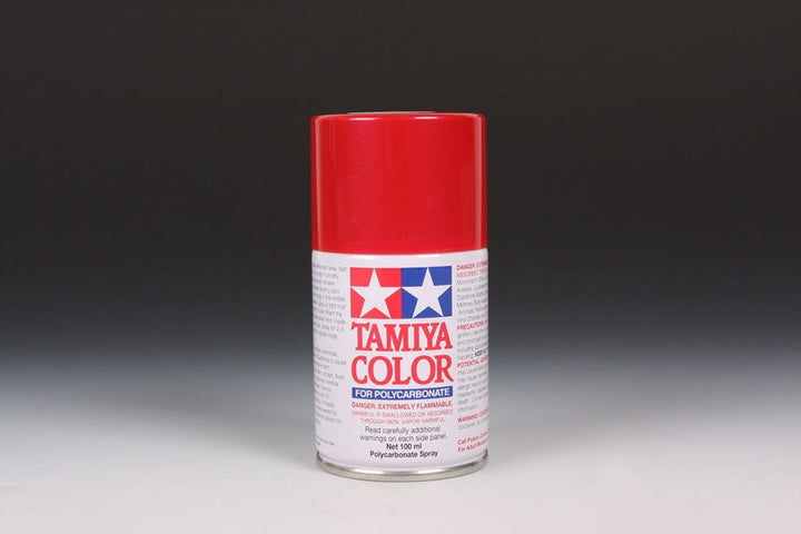 Tamiya PS-15 Metallic Red Polycarbonate Spray Paint — exact product reference