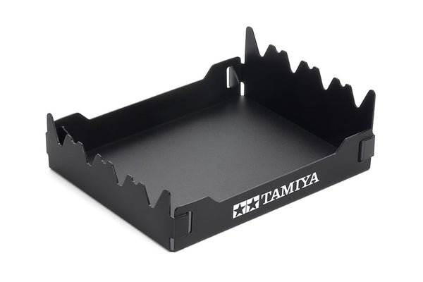 Tamiya 87239 folding polypropylene modeling brush rest, assembled stand