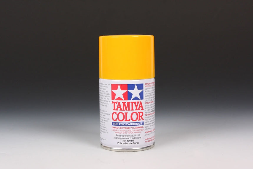 Tamiya PS-19 Camel Yellow Polycarbonate Spray Paint — exact product reference