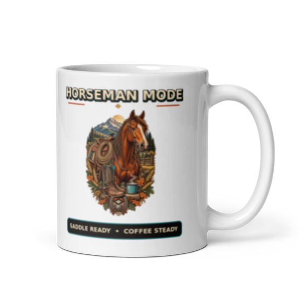 Horseman Mode / Saddle Ready Coffee Steady product mockup