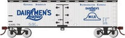 Bachmann 19810 Dairymen's League #776 HO scale 40-foot wood-side refrigerated boxcar alternate exact view