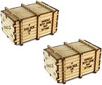 Bachmann HO scale machinery crates kit 2-pack, item 39110