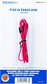 Bachmann HO red plug-in power wire, item 44477