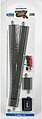 Bachmann HO E-Z Track number 6 left turnout nickel silver gray roadbed, item 44559